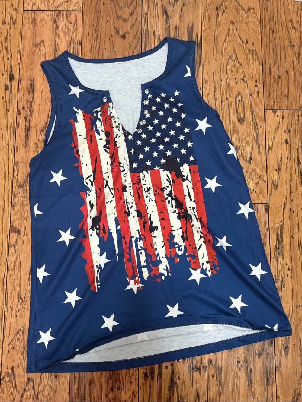 4th of July tank size small